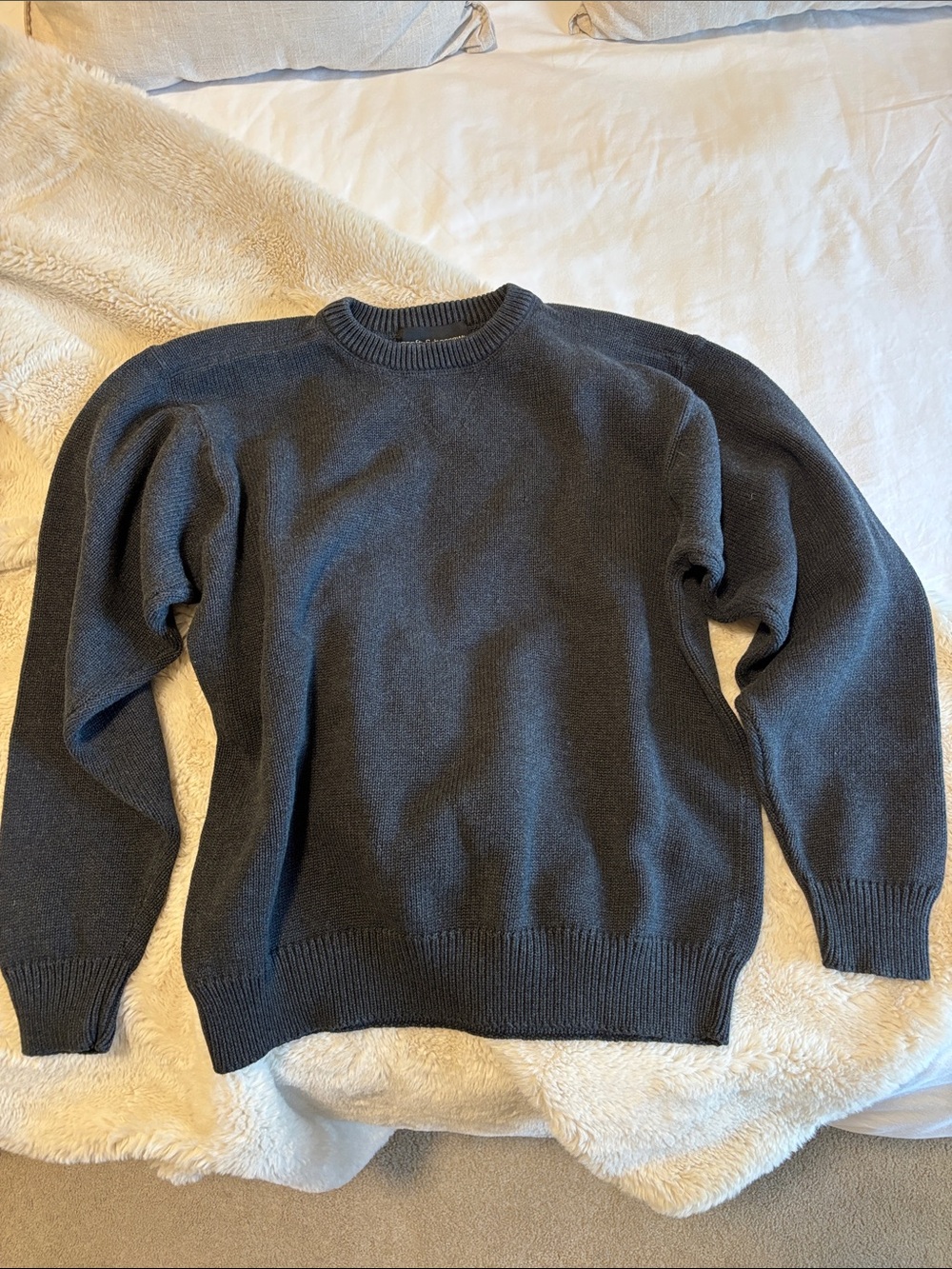 croft & barrow Charcoal Crewneck Sweater